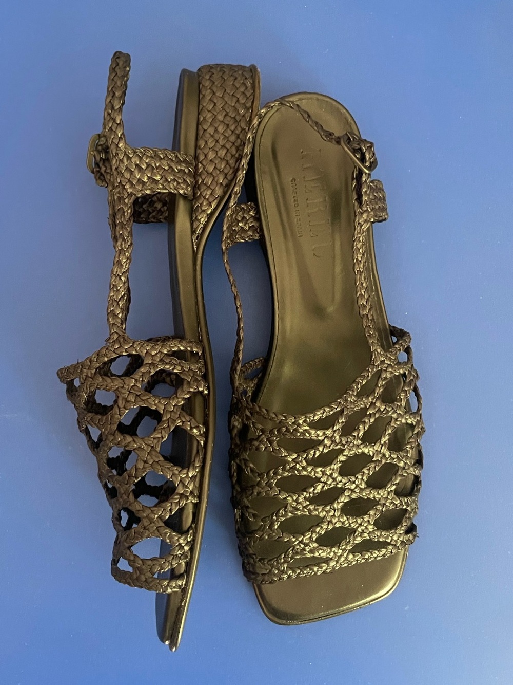 Hereu Alzira Woven Detail Sandal in Black - Picture 4 of 5